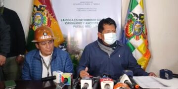 El viceministro Arlen Lovera en conferencia de prensa