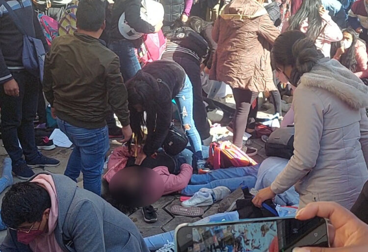 Suman cuatro las estudiantes fallecidas en la tragedia de la Universidad Tomás Frías