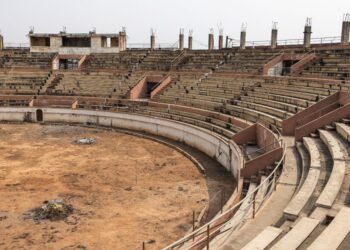 La plaza de toros de Luanda, en Angola, un vestigio que espera renacer