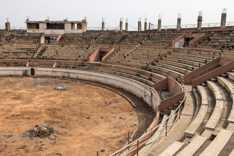 La plaza de toros de Luanda, en Angola, un vestigio que espera renacer