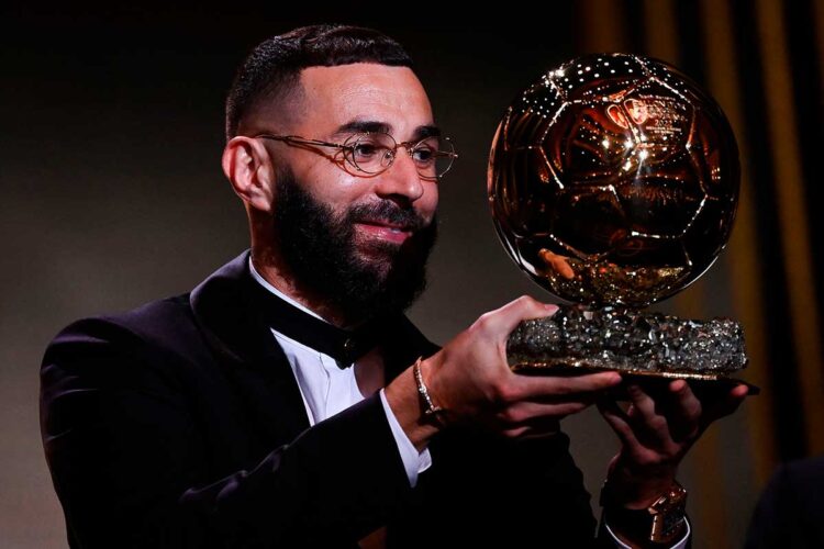 Benzema gana el Balón de Oro 2022 a mejor jugador del año