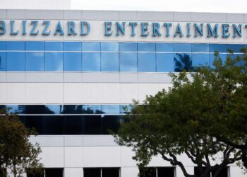La sede de Blizzard Entertainment en Estados Unidos, que busca mantenerse en China. Foto: AFP