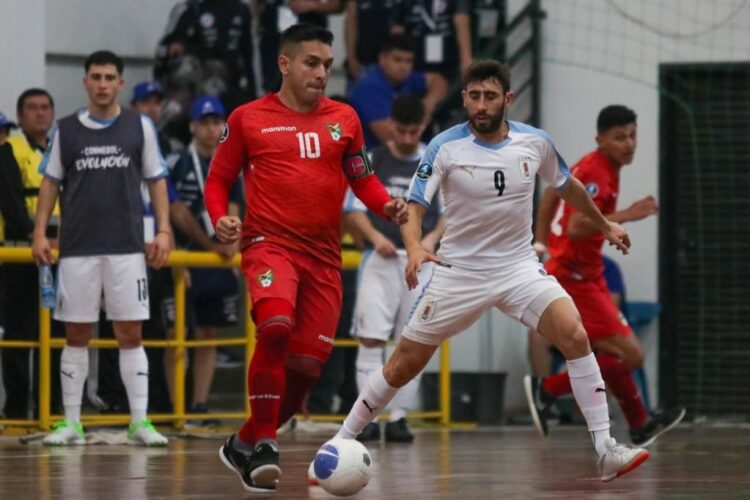 Bolivia gana y empata ante Chile en futsal