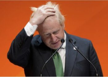 El ex primer ministro británico Boris Johnson. Foto: AFP.