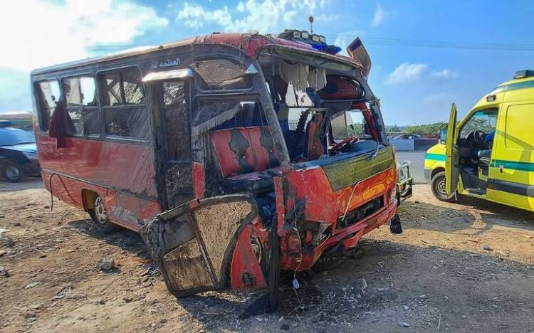 Al menos 19 muertos deja accidente de bus en Egipto