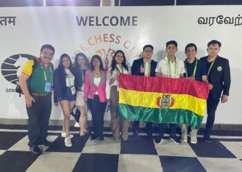 Bolivia gana en la Olimpiada Mundial de Ajedrez por doble partida