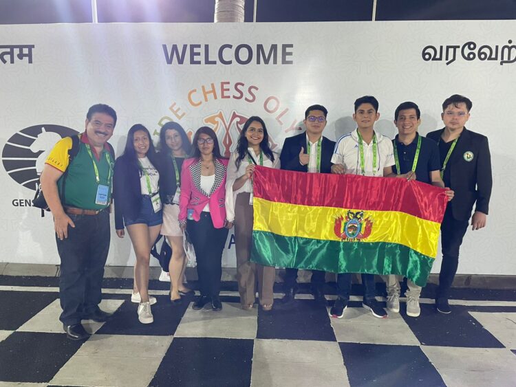Bolivia gana en la Olimpiada Mundial de Ajedrez por doble partida