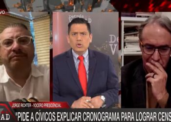 Debate sobre el censo planteado por Calvo deriva en rechazo de cívicos contra Richter por intención de asistir