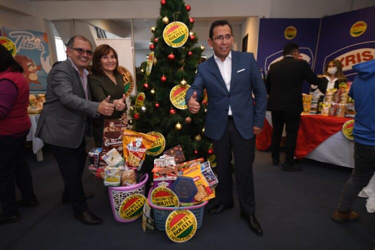 CNI presenta su showroom y desafía a llenar canastones navideños con lo ‘Hecho en Bolivia’