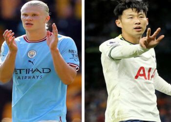 City y Tottenham golean y lideran la Premier; Haaland y Son las figuras