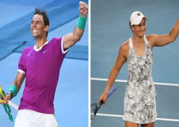 Nadal y Barty alcanzan las semifinales del Abierto de Australia