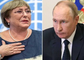 En su despedida, Bachelet pide a Putin poner fin a la guerra de Ucrania
