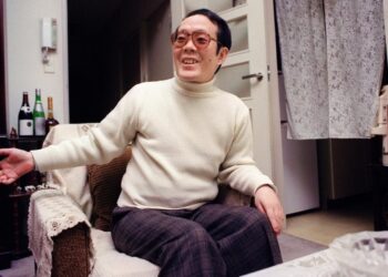 Imagen de archivo del japonés Issei Sagawa, conocido como el 'Caníbal de Kobe', el 5 de febrero de 1992 en Yokohama. Foto: AFP.