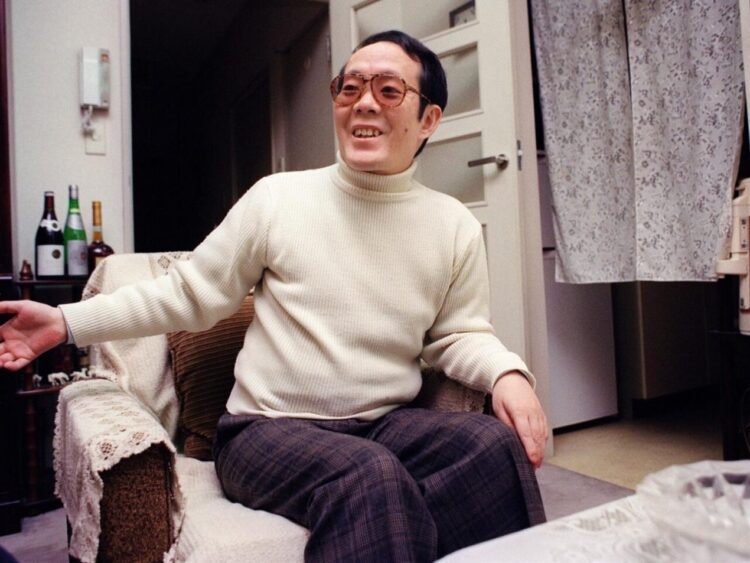 Imagen de archivo del japonés Issei Sagawa, conocido como el 'Caníbal de Kobe', el 5 de febrero de 1992 en Yokohama. Foto: AFP.