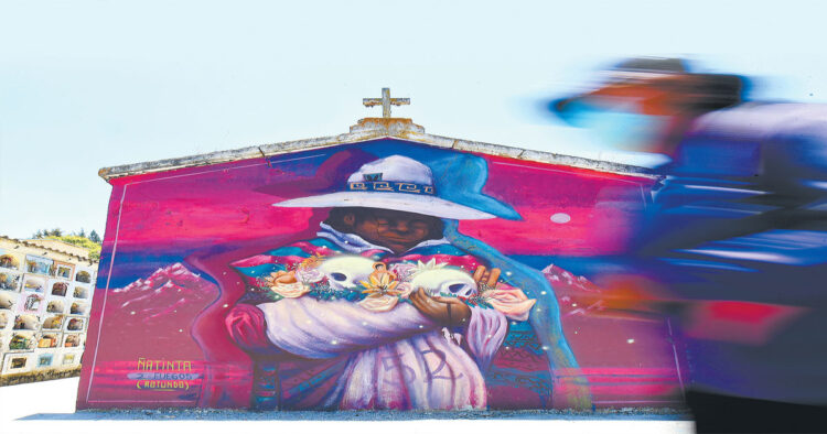 Estos son los nuevos murales que luce el Cementerio General