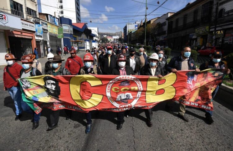 La COB rechaza el paro indefinido y pide investigar muerte en Puerto Quijarro. Foto: APG.