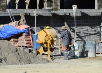 El aporte de la construcción al PIB es importante. Foto: La Razón