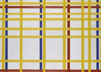 Un cuadro de Mondrian estuvo colgado al revés durante 77 años