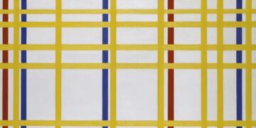 Un cuadro de Mondrian estuvo colgado al revés durante 77 años