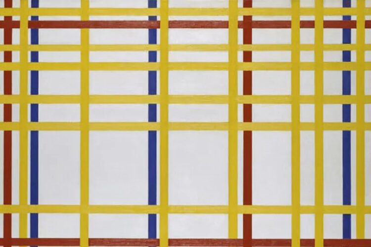 Un cuadro de Mondrian estuvo colgado al revés durante 77 años
