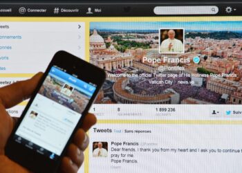 '@pontifex es la cuenta de Twitter del papa Francisco. Foto: AFP