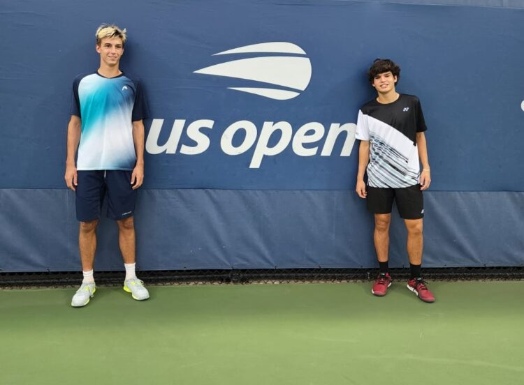 El boliviano Prado avanza en dobles del US Open Junior