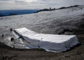 El deshielo de los glaciares revela un paso suizo enterrado durante al menos 2.000 años