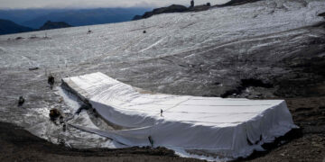 El deshielo de los glaciares revela un paso suizo enterrado durante al menos 2.000 años