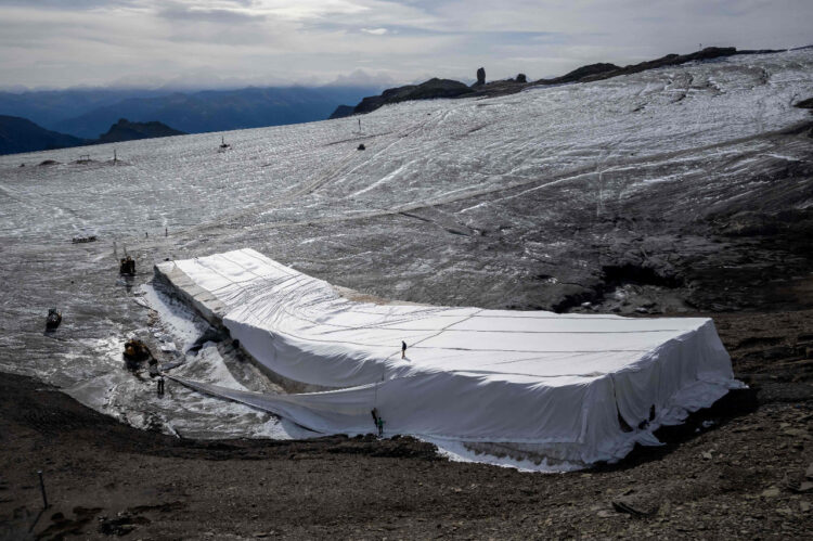 El deshielo de los glaciares revela un paso suizo enterrado durante al menos 2.000 años