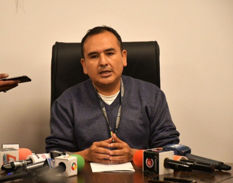 El diputado del MAS Daniel Rojas