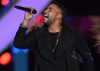 El boricua Don Omar, en una de sus últimas presentaciones. Foto: RCN.