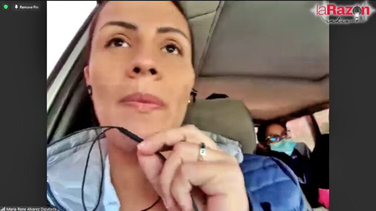 Diputada de Creemos por Santa Cruz, María René Álvarez, considera de abuso el proceso contra Pacheco. Foto: La Razón Radio