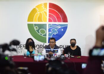 El Defensor del Pueblo, Pedro Callizaya. Foto: Rodwy Cazón