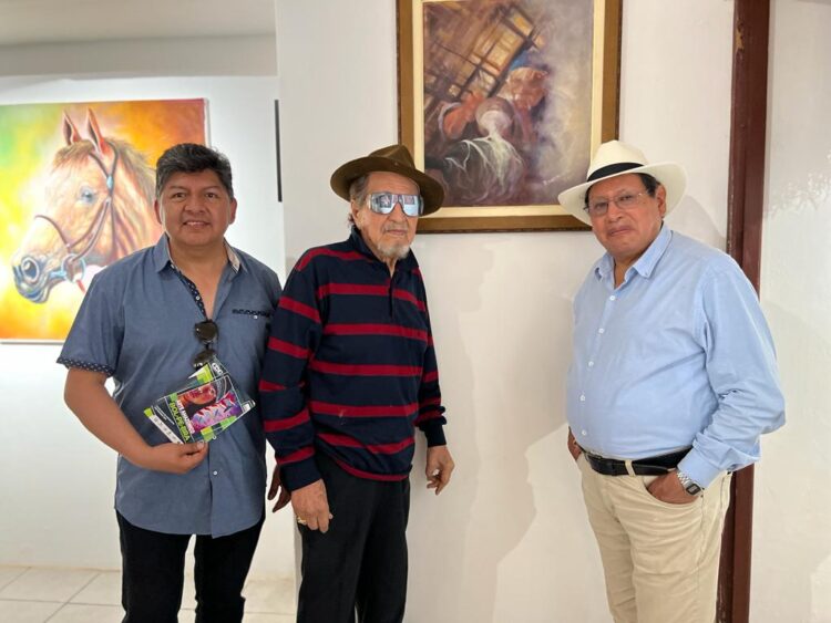 Inauguran exposición con obras de artistas de Bolpebra