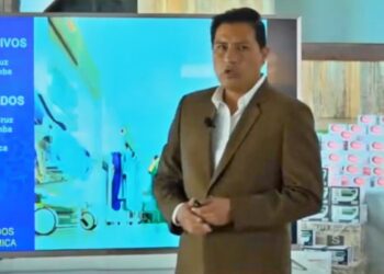 El ministro de Salud, Jeyson Auza, informa sobre el estado epidemiológico en el país. Foto: captura