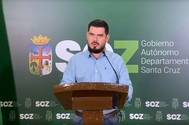 Gobernación cruceña se adhiere a marcha del Comité Pro Santa Cruz convocada para este martes