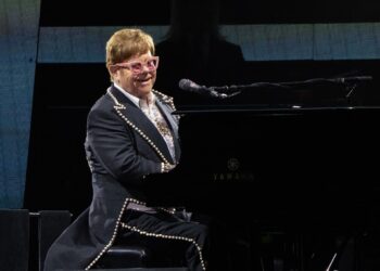 Elton John estará en el célebre festival de música inglés de Glastonbury en junio. Foto: AFP
