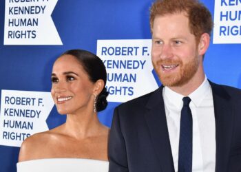 Los duques de Sussex, Enrique y Meghan. Foto: AFP