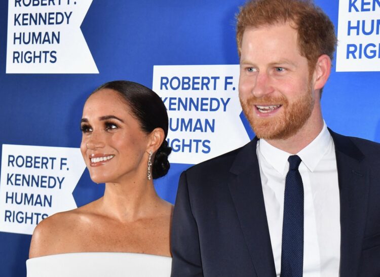 Los duques de Sussex, Enrique y Meghan. Foto: AFP