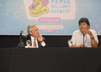 Evo Morales, invitado a la V Feria del Libro de Santa Fe