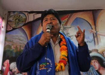 La imagen es extraída de la página de Facebook de Evo Morales Ayma.