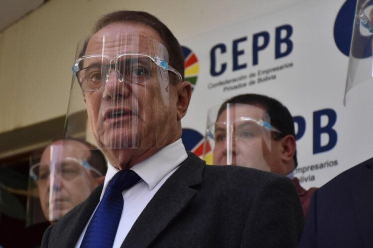 El presidente de la Confederación de Empresarios Privados de Bolivia (CEPB), Luis Barbery. Foto: Archivo La Razón