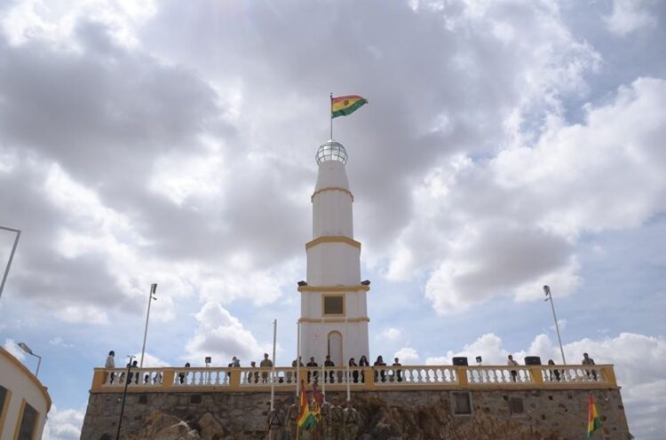 Uno de los patrimonios nacionales en recibir el 'Emblema Azul' es el Faro de Conchupata, ubicado en la ciudad de Oruro. Foto: Redes sociales.