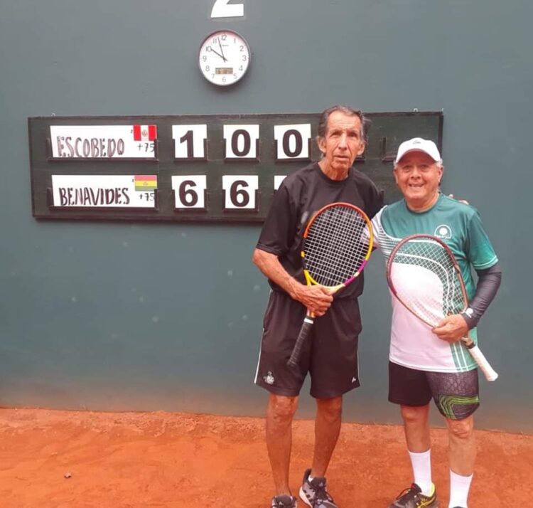 El tenis boliviano gana tres títulos Senior en Perú