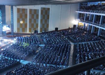 El teatro Internacional de Oruro, que albergó el Festival de la Canción Boliviana, el año pasado. Foto: Facebook.