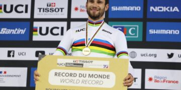 Filipp Ganna logra su quinto título mundial en persecución individual