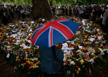 Una lluvia de flores prevista para el funeral de Isabel II