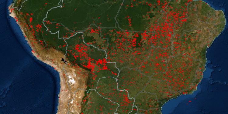 Se incrementan las quemas forestales en Santa Cruz