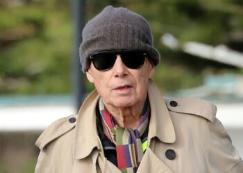 El escritor francés Gabriel Matzneff, en una foto tomada el 16 de febrero de 2020 en Bordighera, Italia. Foto: Valery Hache.
