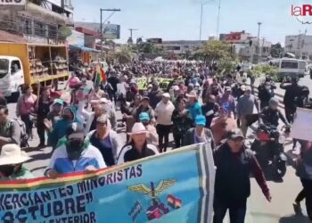 Los gremiales de la ciudad de Santa Cruz abrirán sus puestos. Foto: La Razón Radio